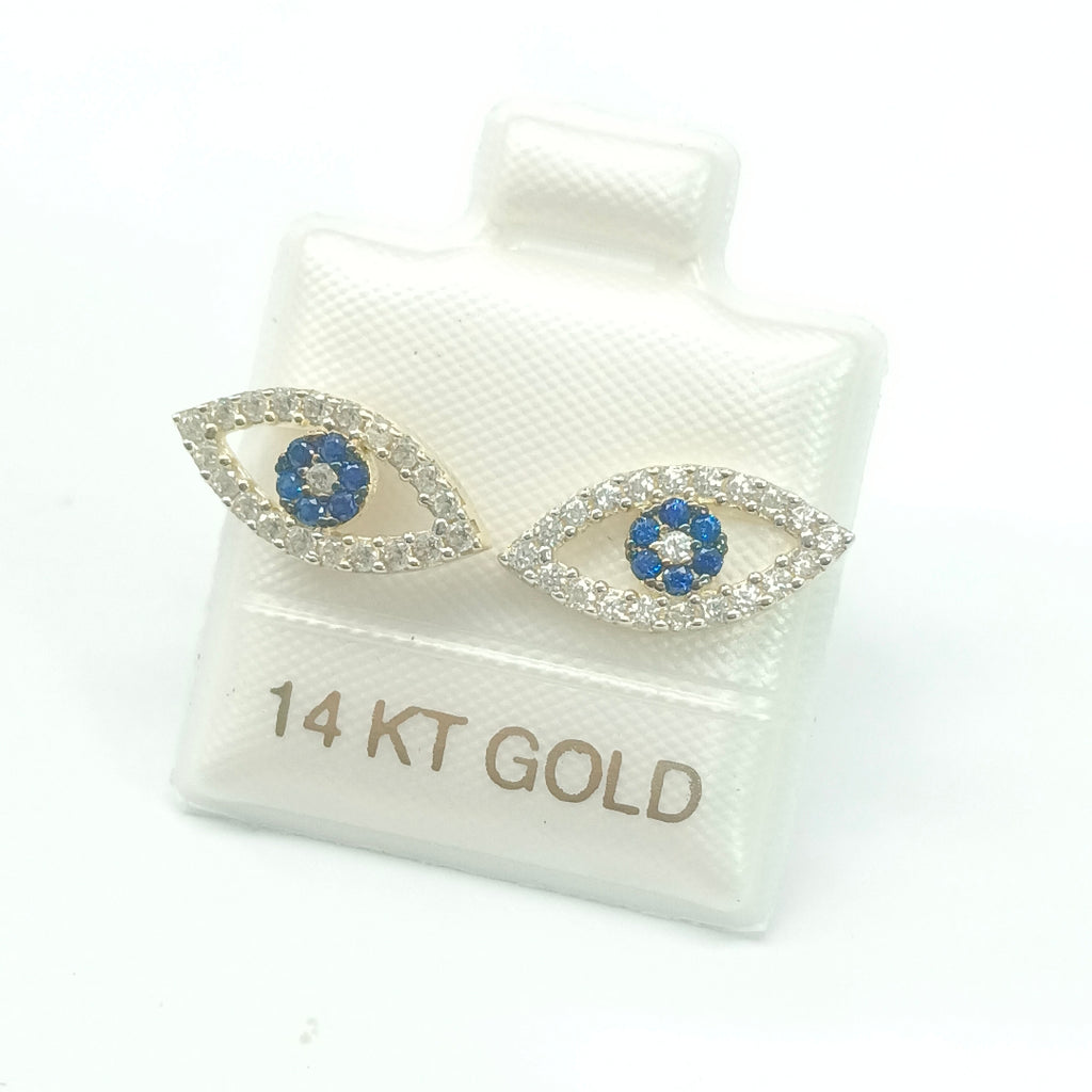 BROQUELES ORO 14K 1.5 (NUEVO)