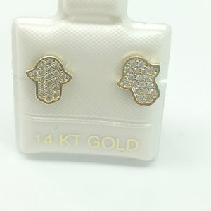 BROQUELES ORO 14K 1.3 (NUEVO)