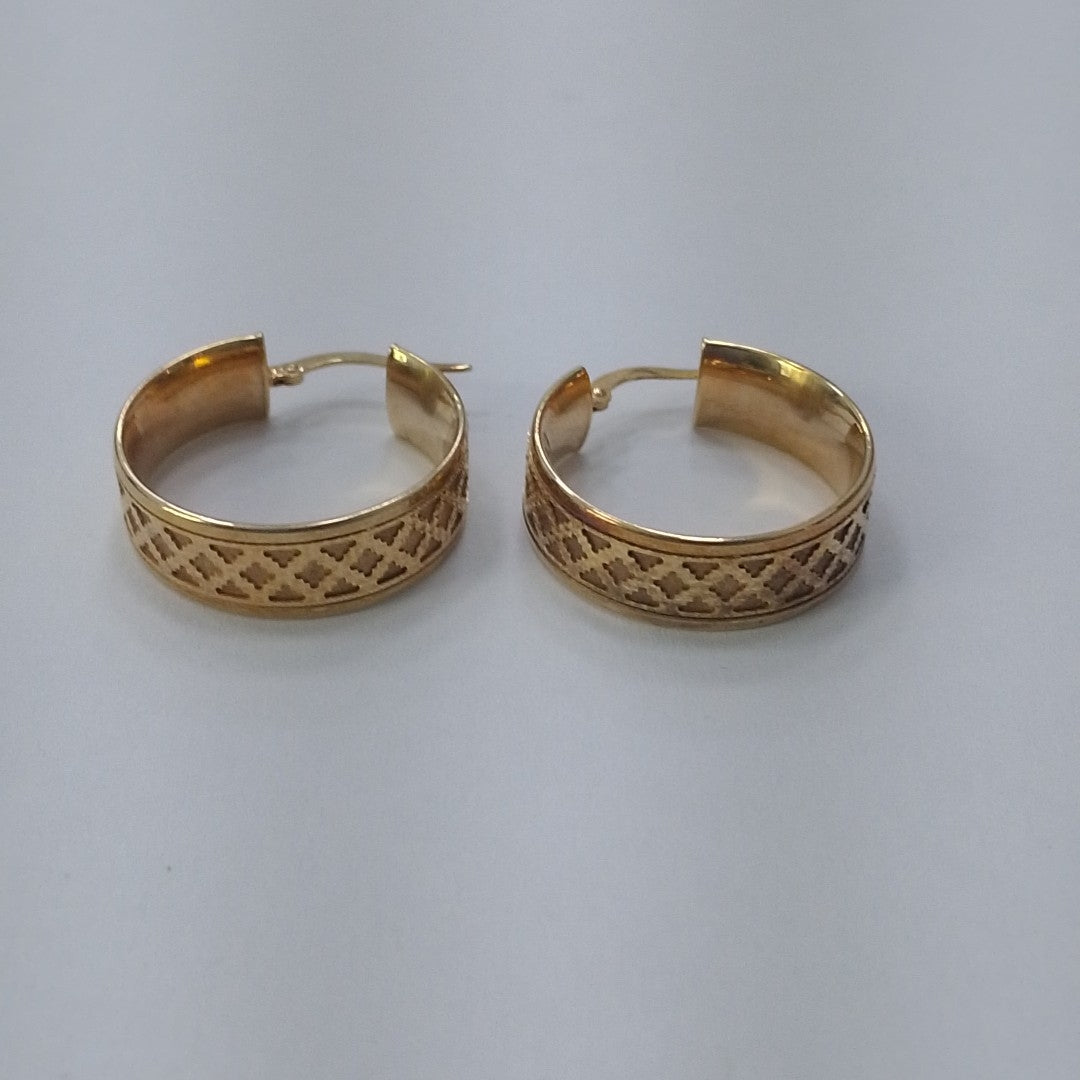 ARRACADAS PAR ORO 14 K 4,00 GRMS (SEMINUEVO)