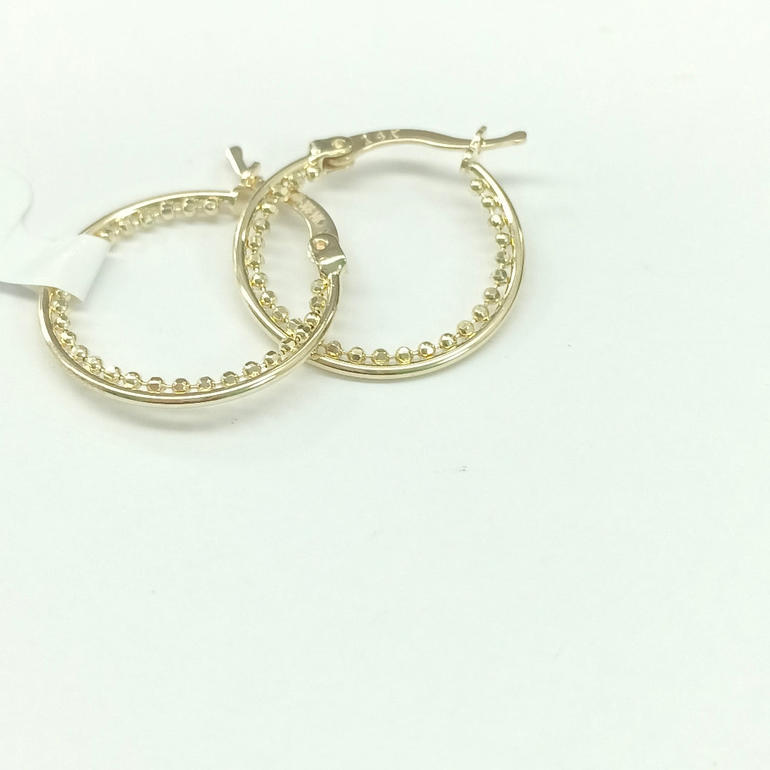ARRACADAS ORO 14K 1.8 (NUEVO)