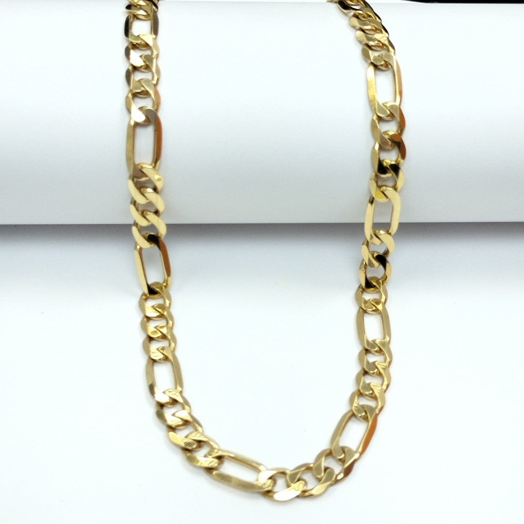 CADENAS CARTIER 3 1 AMARILLA ORO 14K 51.7 (NUEVO)