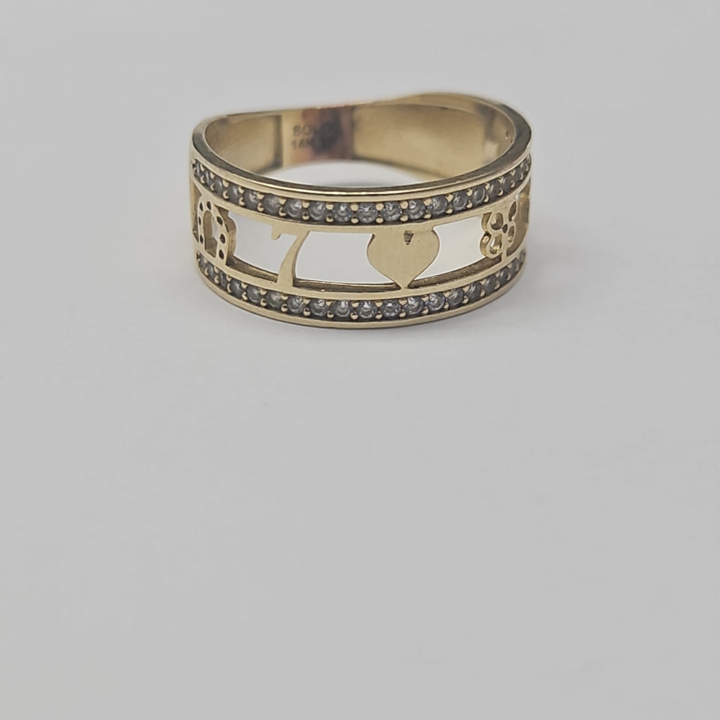 ANILLITO ORO 14 K 2,50 GRMS (SEMINUEVO)
