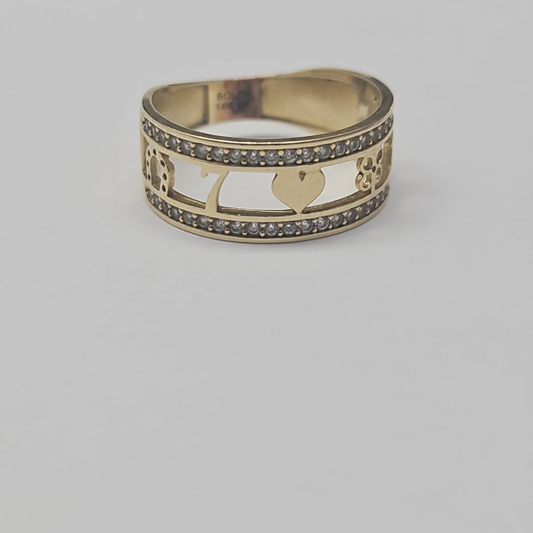 ANILLITO ORO 14 K 2,50 GRMS (SEMINUEVO)