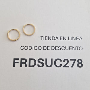 HUGGIES ORO 14K 0.8 (NUEVO)