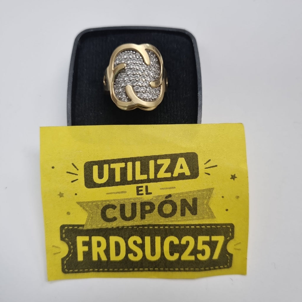 ANILLITO ORO, ORO COMBINADO 14 K 5.6 GRMS (SEMINUEVO)