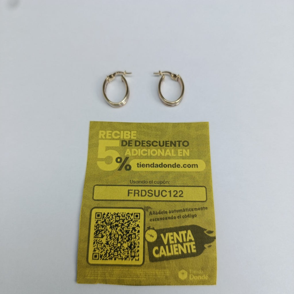 ARRACADAS ORO 14K 1.5 (NUEVO)