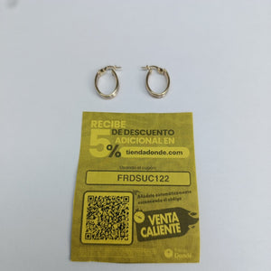 ARRACADAS ORO 14K 1.5 (NUEVO)