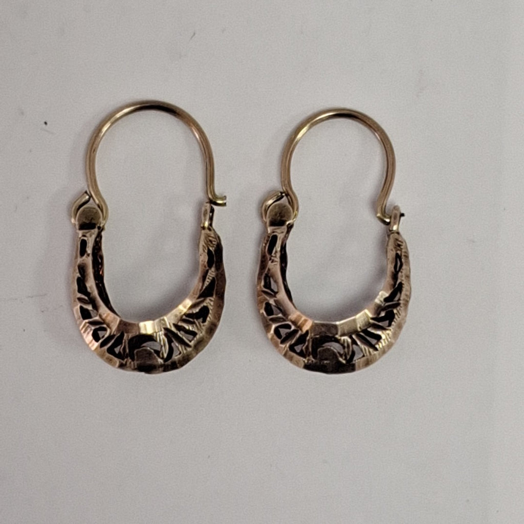 ARRACADAS PAR ORO 8 K 1,40 GRMS (SEMINUEVO)