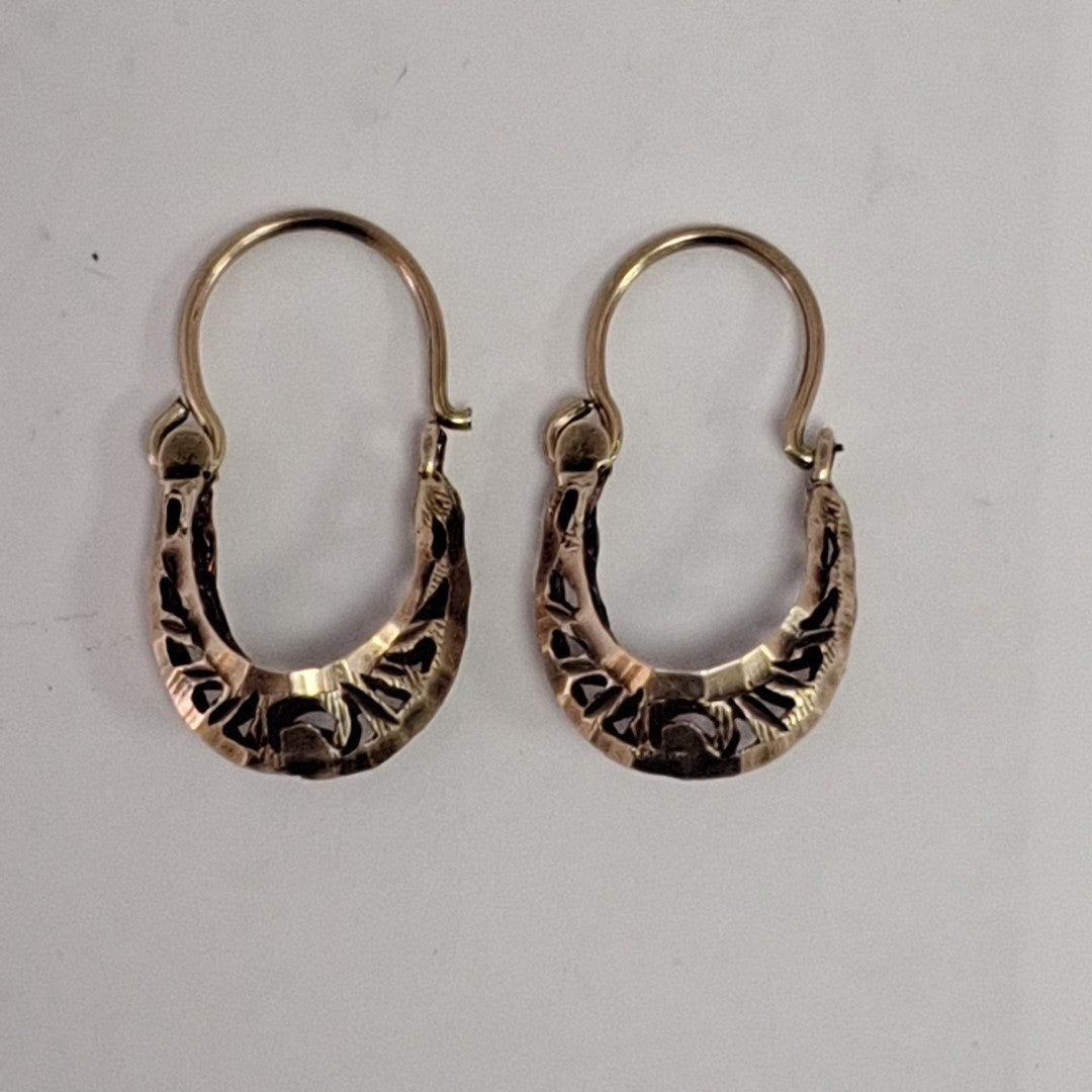 ARRACADAS PAR ORO 8 K 1,40 GRMS (SEMINUEVO)