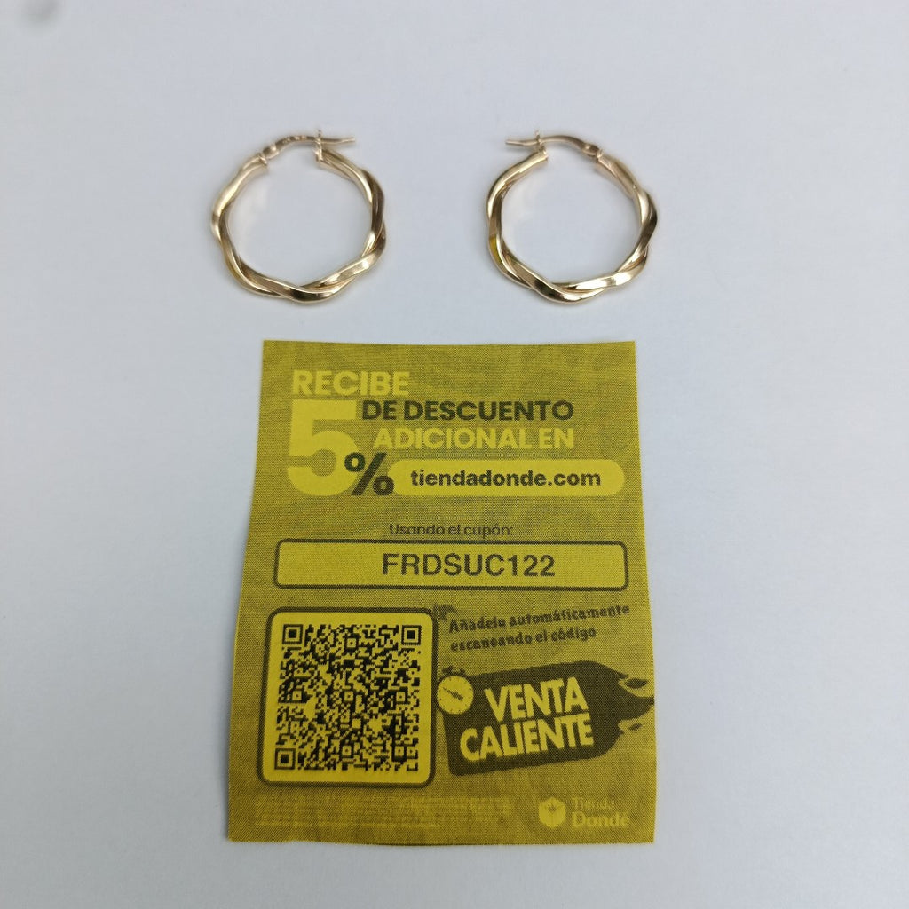 ARRACADAS ORO 14K 2 (NUEVO)