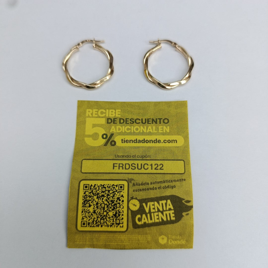 ARRACADAS ORO 14K 2 (NUEVO)