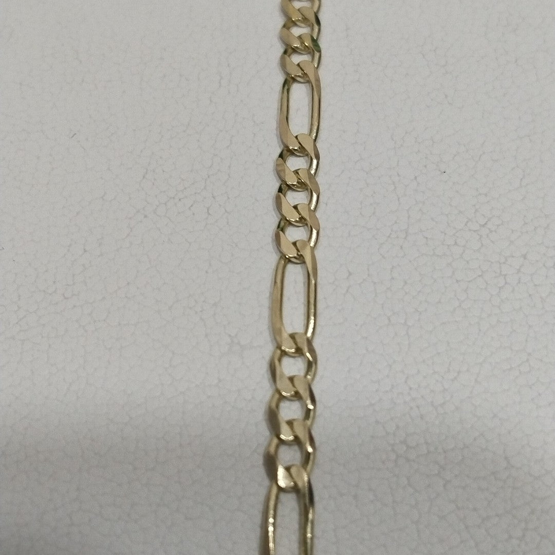 PULSERAS TEJIDO 3X1 ORO 14K 18 CM 2.9 GR (NUEVO)