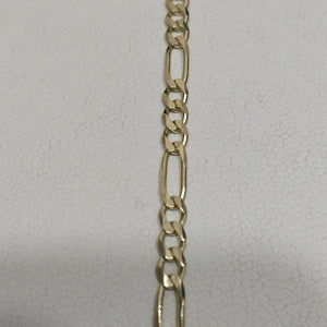 PULSERAS TEJIDO 3X1 ORO 14K 18 CM 2.9 GR (NUEVO)