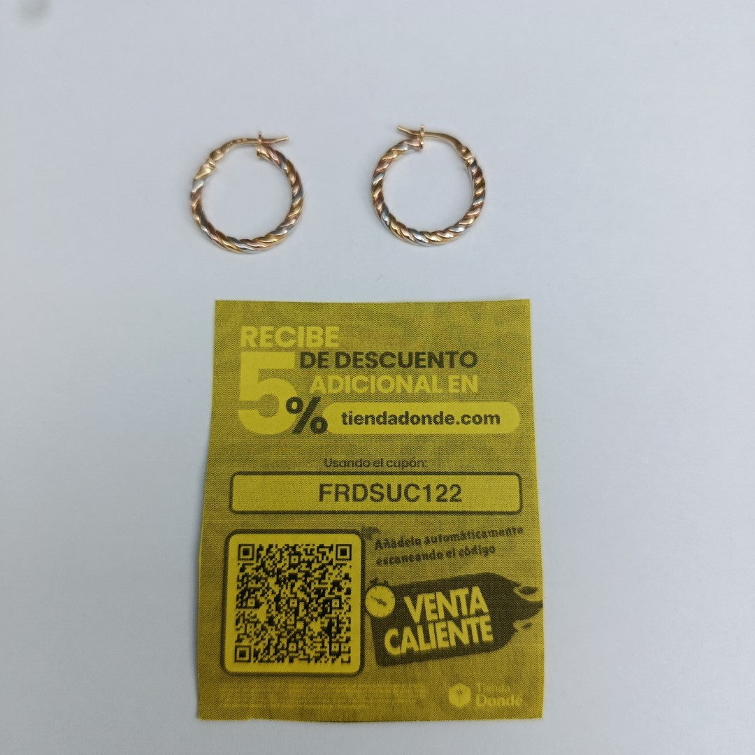 ARRACADAS ORO 14K 1.4 (NUEVO)