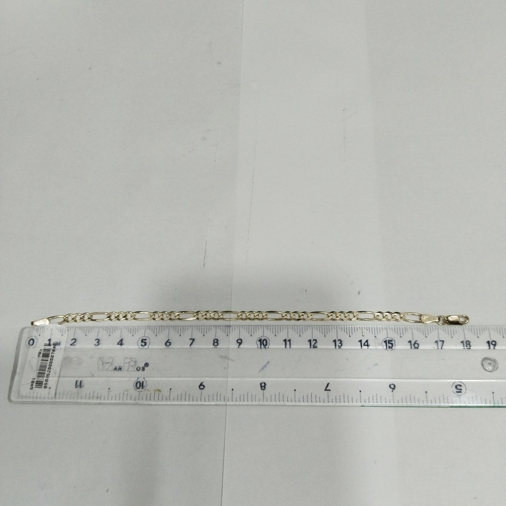 PULSERA TEJIDO 3X1 4.3G 18 CM 14K (NUEVO)