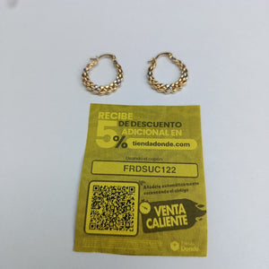 ARRACADAS ORO 14K 1.9 (NUEVO)