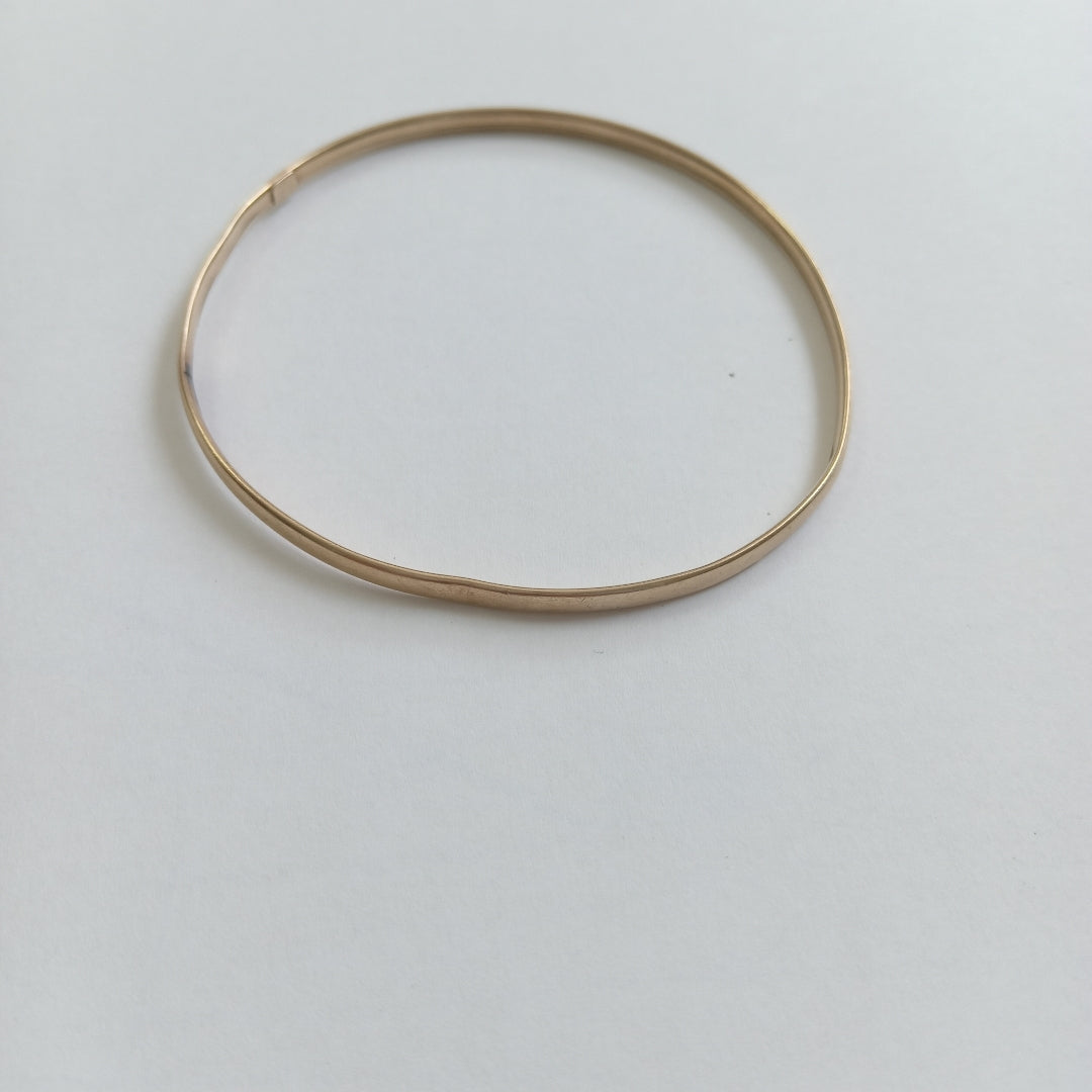 PULSERA RIGIDA ORO 14 K 4,50 GRMS (SEMINUEVO)
