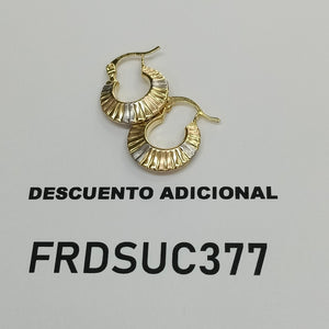 ARRACADAS ORO 14K 1.6 (NUEVO)