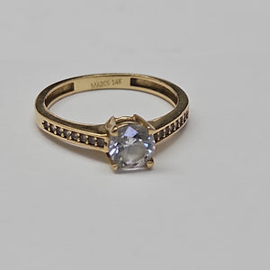 SOLITARIO ORO 14 K 2,00 GRMS (SEMINUEVO)