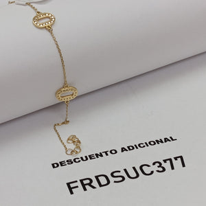 PULSERAS DAMA ORO 14K 1.6 (NUEVO)