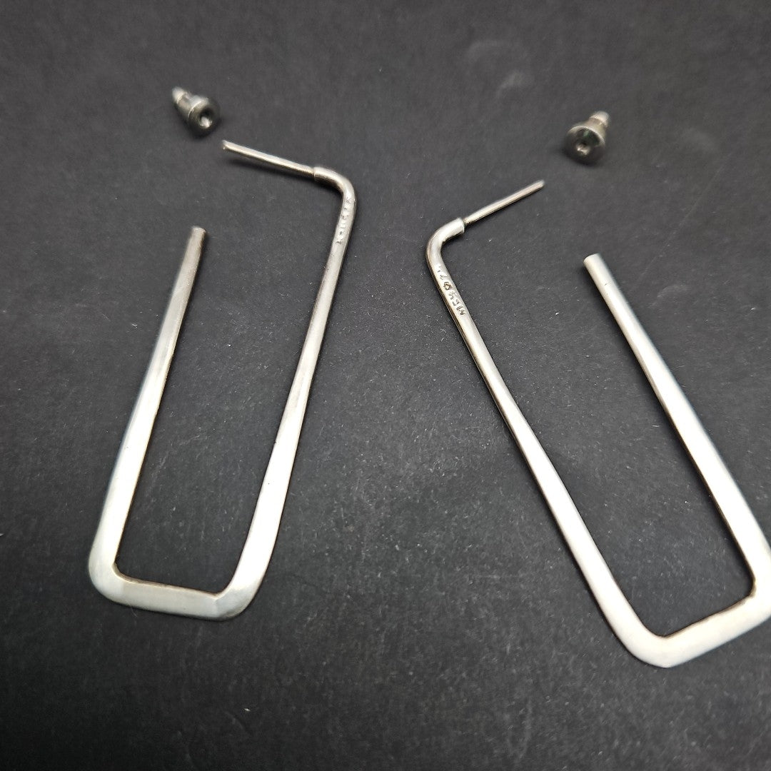 ARETES PAR PLATA 6,10 GRMS (SEMINUEVO)