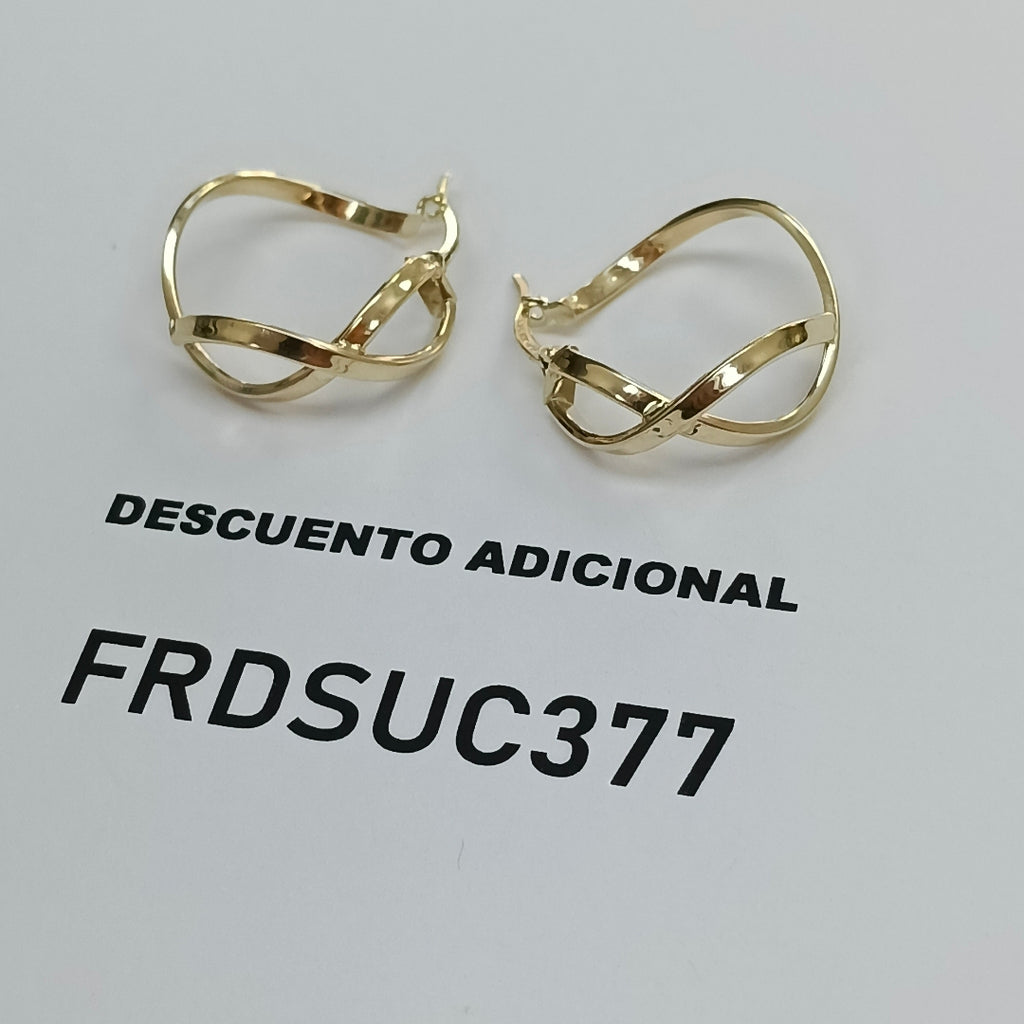 ARRACADAS ORO 14K 2 (NUEVO)