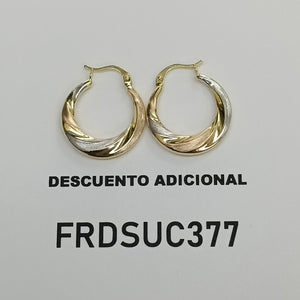 ARRACADAS ORO 14K 1.9 (NUEVO)