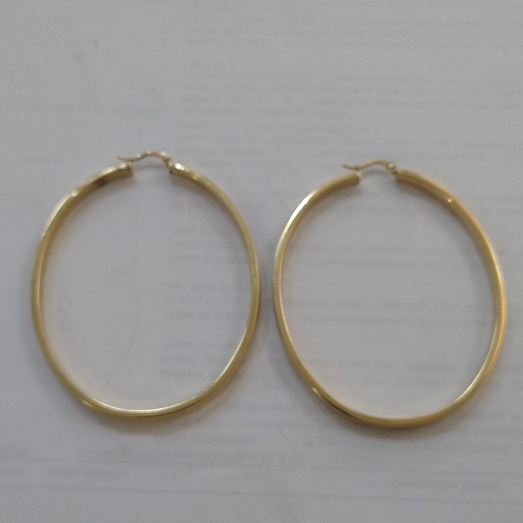 ARRACADAS PAR ORO 10 K 7.4 GRMS (SEMINUEVO)