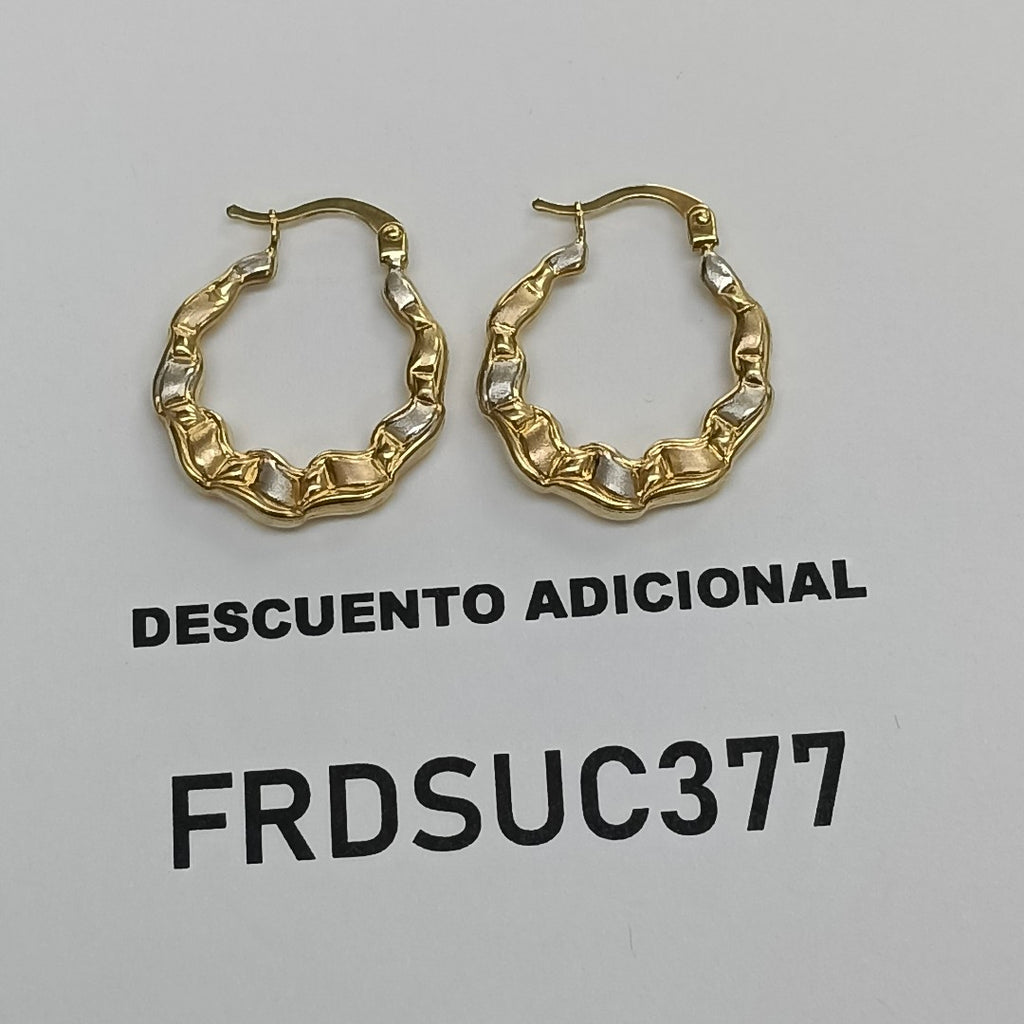 ARRACADAS ORO 14K 2 (NUEVO)