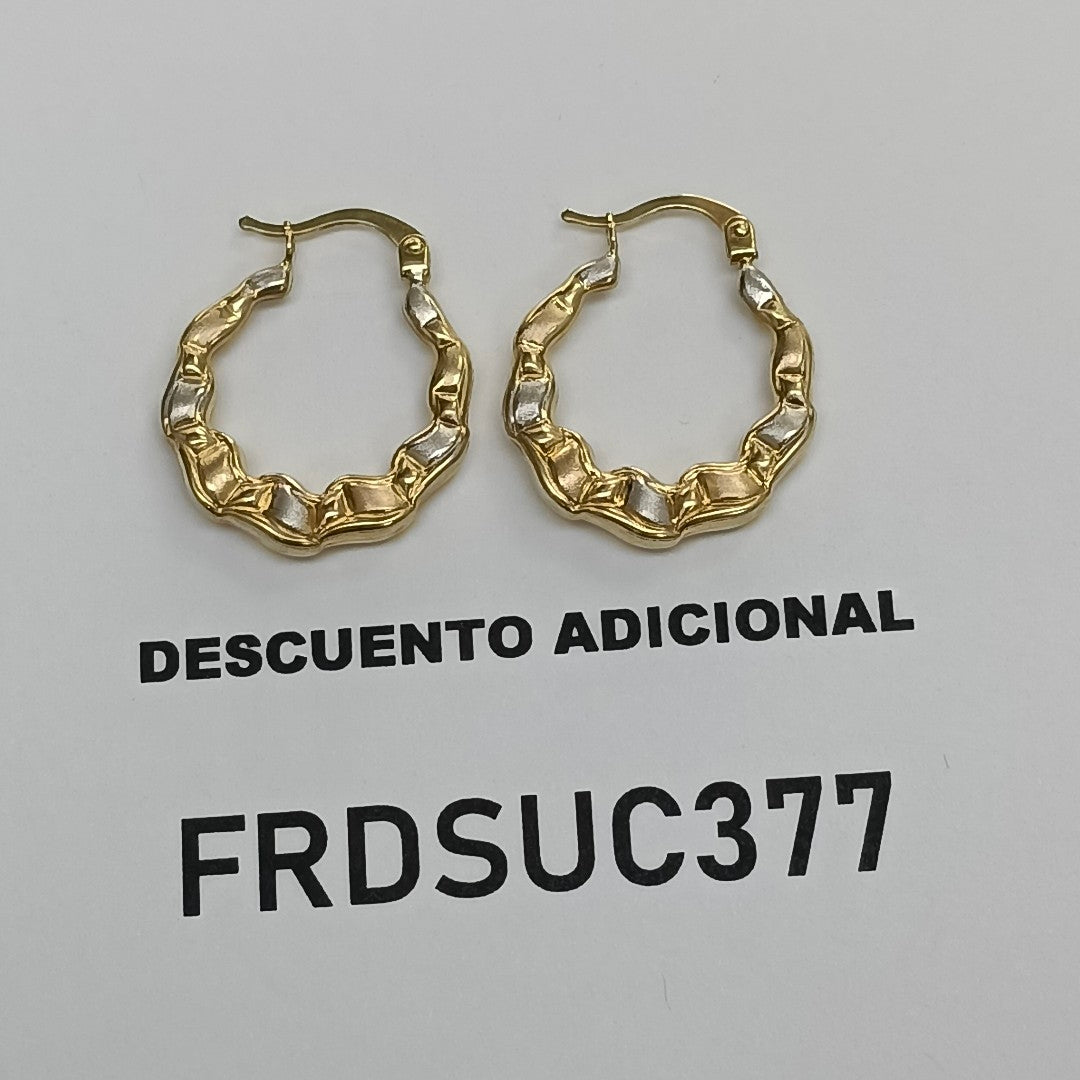 ARRACADAS ORO 14K 2 (NUEVO)