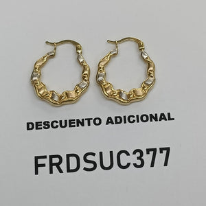 ARRACADAS ORO 14K 2 (NUEVO)