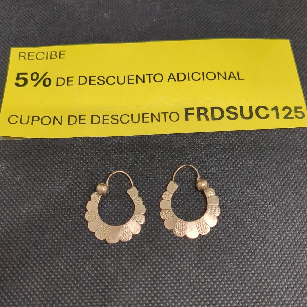 ARRACADAS PAR ORO 8 K 1,90 GRMS (SEMINUEVO)