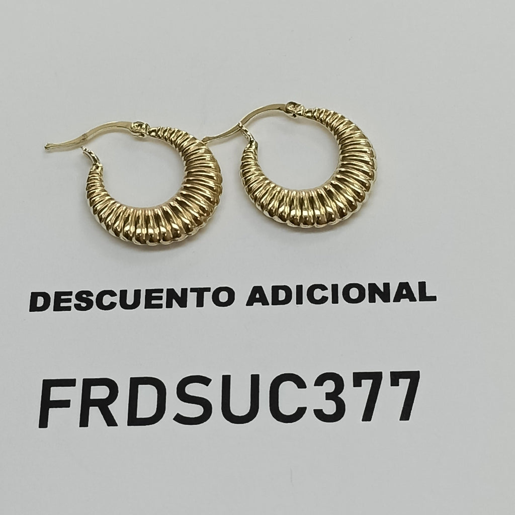 ARRACADAS ORO 14K 1.3 (NUEVO)