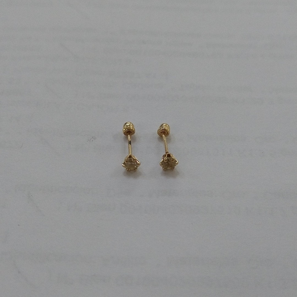 BROQUELES PAR ORO 14 K 0.2 GRMS (SEMINUEVO)