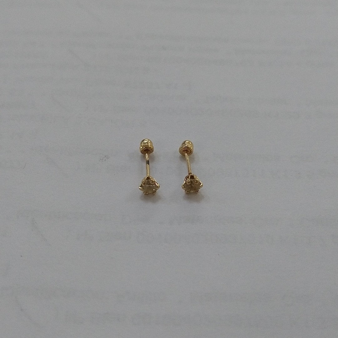 BROQUELES PAR ORO 14 K 0.2 GRMS (SEMINUEVO)