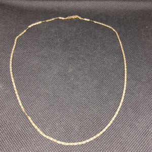 CADENA ORO COMBINADO 10 K 2,50 GRMS (SEMINUEVO)
