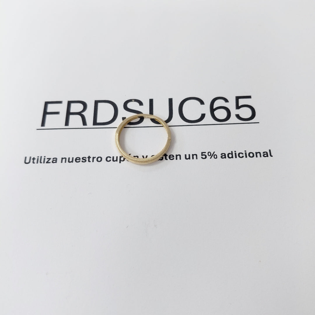 ANILLOS DAMA ORO 14K 0.9 (NUEVO)