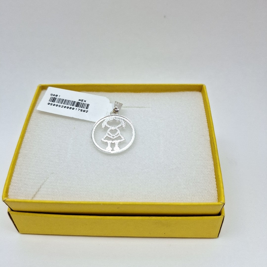 DIJE NIÑA PLATA .925 2.1 GR (NUEVO)