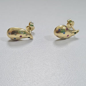 ARETES PAR ORO 10 K 1,90 GRMS (SEMINUEVO)