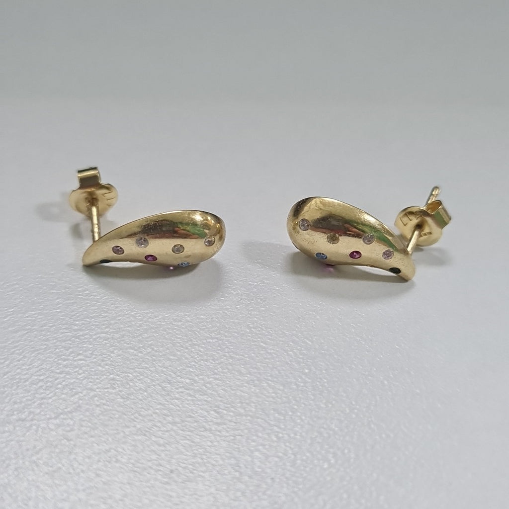 ARETES PAR ORO 10 K 1,90 GRMS (SEMINUEVO)