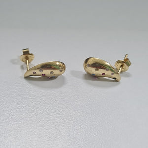 ARETES PAR ORO 10 K 1,90 GRMS (SEMINUEVO)