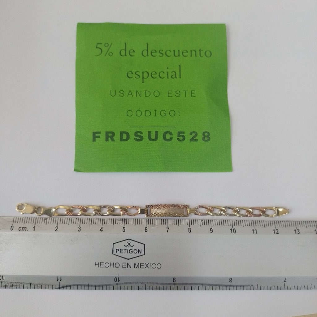 ESCLAVA ORO 14 K 2.2 GRMS (SEMINUEVO)