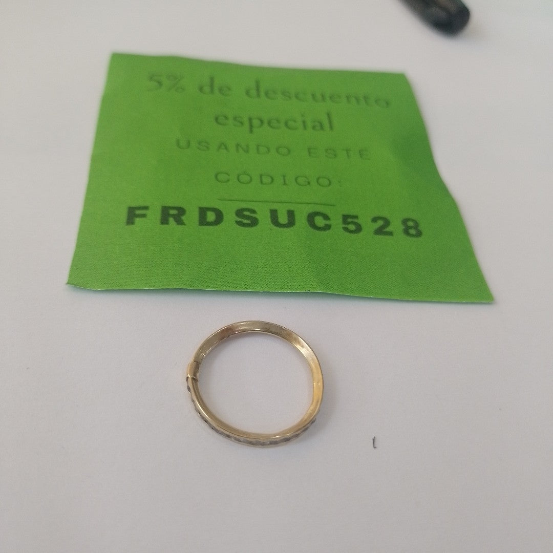 ARGOLLA ORO 14 K 0.9 GRMS (SEMINUEVO)