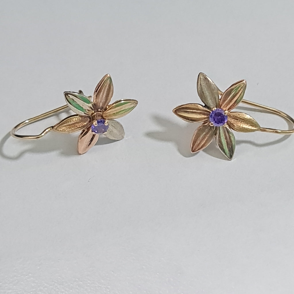 ARETES PAR ORO 10 K 1,50 GRMS (SEMINUEVO)