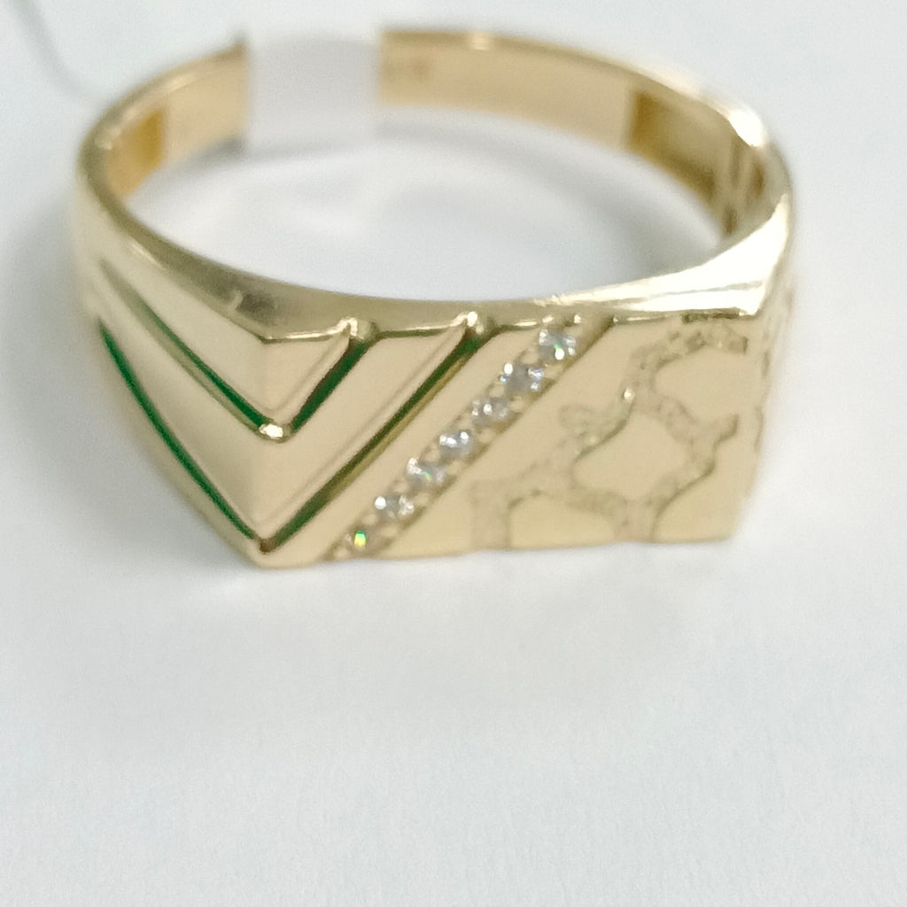 ANILLOS CABALLERO ORO 14K 3.5 (NUEVO)