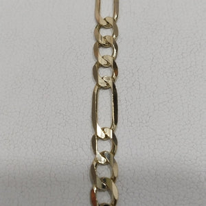 PULSERAS TEJIDO 3X1 ORO 14K 21 CM 6.1 GR (NUEVO)