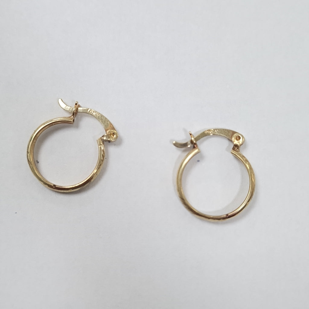 ARRACADAS PAR ORO 10 K 1,70 GRMS (SEMINUEVO)