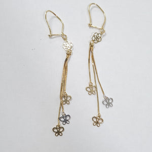 ARETES PAR ORO 14 K 2,10 GRMS (SEMINUEVO)