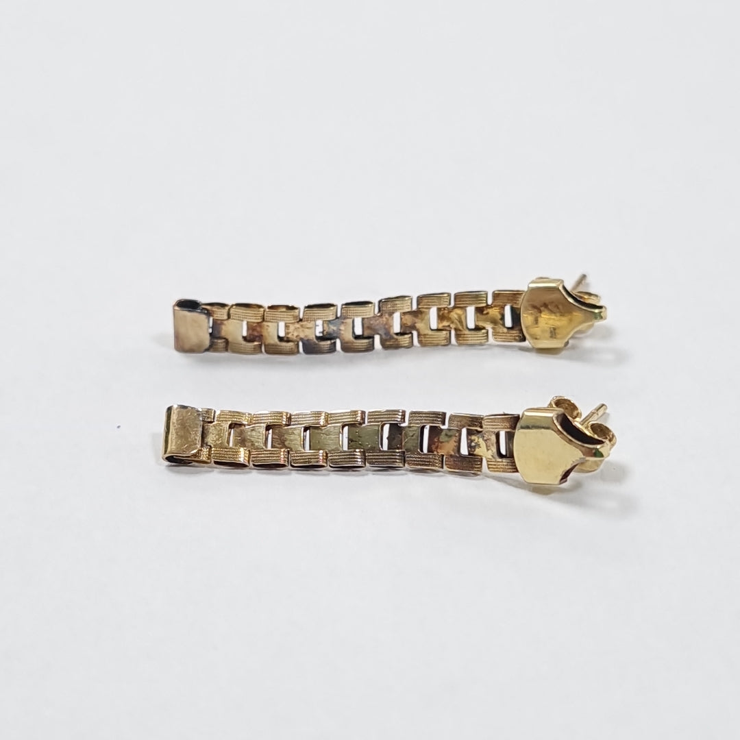 ARETES PAR ORO 8 K 1.9 GRMS (SEMINUEVO)