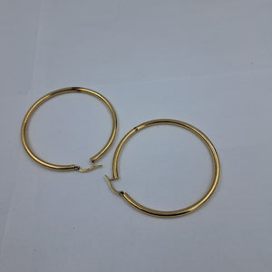 ARRACADAS PAR ORO 12 K 4.4 GRMS (SEMINUEVO)